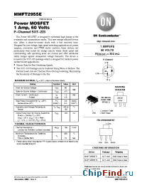 Datasheet MMFT2955ET1 manufacturer ON Semiconductor