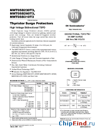 Datasheet MMT05B260T3 manufacturer ON Semiconductor