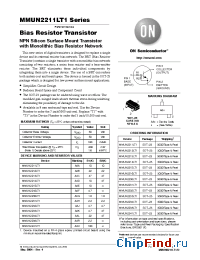 Datasheet MMUN2211LT1 manufacturer ON Semiconductor