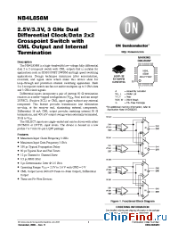 Datasheet NB4L858M manufacturer ON Semiconductor