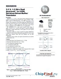 Datasheet NB4N855SMR4 manufacturer ON Semiconductor