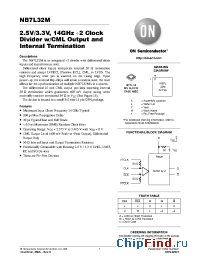 Datasheet NB7L32MMNR2G manufacturer ON Semiconductor