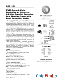 Datasheet NCP1201P100 manufacturer ON Semiconductor