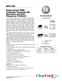 Datasheet NCP1205 manufacturer ON Semiconductor