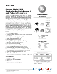 Datasheet NCP1212PG manufacturer ON Semiconductor