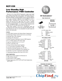 Datasheet NCP1239FDR2 manufacturer ON Semiconductor
