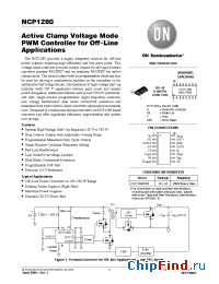 Datasheet NCP1280DR2 manufacturer ON Semiconductor