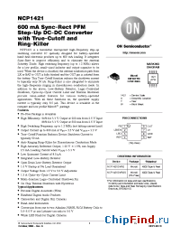 Datasheet NCP1421D manufacturer ON Semiconductor