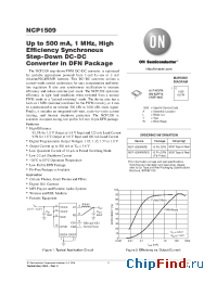 Datasheet NCP1509 manufacturer ON Semiconductor