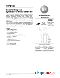 Datasheet NCP5162D manufacturer ON Semiconductor
