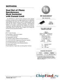 Datasheet NCP5422A manufacturer ON Semiconductor