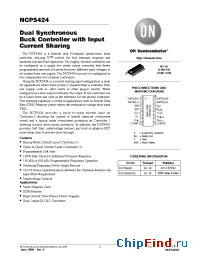 Datasheet NCP5424D manufacturer ON Semiconductor