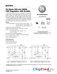 Datasheet NCP584LSN09T1G manufacturer ON Semiconductor