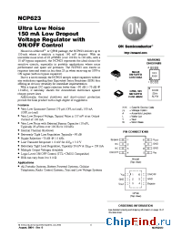 Datasheet NCP623 manufacturer ON Semiconductor