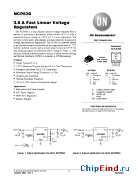 Datasheet NCP630AD2T manufacturer ON Semiconductor