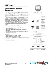 Datasheet NCP7662 manufacturer ON Semiconductor