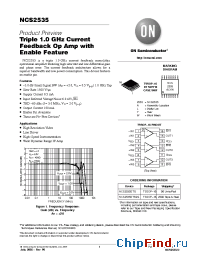 Datasheet NCS2535DTR2G manufacturer ON Semiconductor