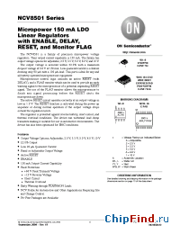 Datasheet NCV8501DADJ manufacturer ON Semiconductor