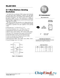 Datasheet NLAS1053US manufacturer ON Semiconductor