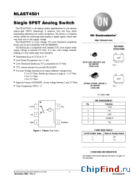 Datasheet NLAST4501D manufacturer ON Semiconductor