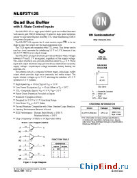 Datasheet NLSF3T125 manufacturer ON Semiconductor