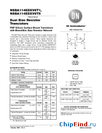 Datasheet NSBA114EDXV6T1 manufacturer ON Semiconductor