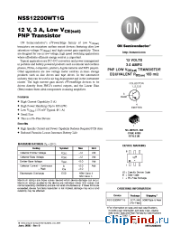 Datasheet NSS12200WT1G manufacturer ON Semiconductor