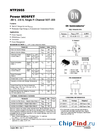 Datasheet NTF2955T1 manufacturer ON Semiconductor