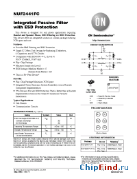 Datasheet NUF2441FCT1G manufacturer ON Semiconductor