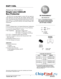 Datasheet NUP1105LT1 manufacturer ON Semiconductor