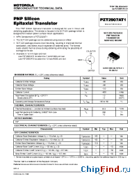 Datasheet PZT2907A manufacturer ON Semiconductor