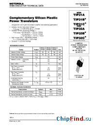 Datasheet TIP32A manufacturer ON Semiconductor