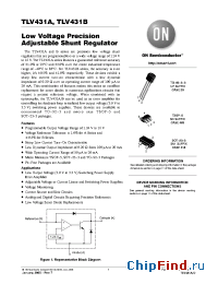 Datasheet TLV431ASNT1 manufacturer ON Semiconductor
