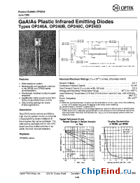 Datasheet OP240C manufacturer OPTEK