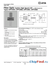 Datasheet OPF346 manufacturer OPTEK