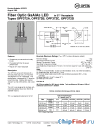 Datasheet OPF372D manufacturer OPTEK