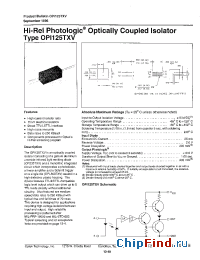 Datasheet OPI125TXV manufacturer OPTEK