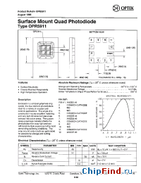 Datasheet OPR5911 manufacturer OPTEK