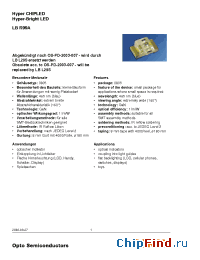 Datasheet LBR99A manufacturer OSRAM