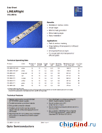Datasheet OS-LM01A-O1 manufacturer OSRAM