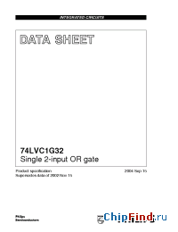 Datasheet 74LVC1G32GV manufacturer Panasonic
