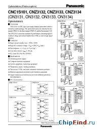 Datasheet CNC1S101ON3131 manufacturer Panasonic