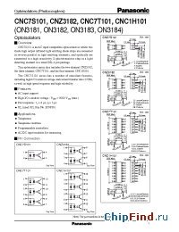 Datasheet CNC7S101ON3181 manufacturer Panasonic