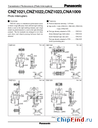 Datasheet CNZ1022 manufacturer Panasonic