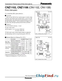 Datasheet CNZ1102ON1102 manufacturer Panasonic