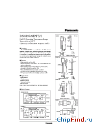 Datasheet DN8897S manufacturer Panasonic