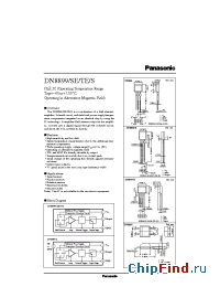 Datasheet DN8899S manufacturer Panasonic