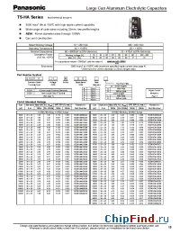 Datasheet ECOS1AA393EA manufacturer Panasonic