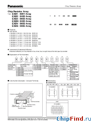 Datasheet EXBN4V472OV manufacturer Panasonic