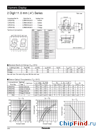 Datasheet LNM424AA01 manufacturer Panasonic